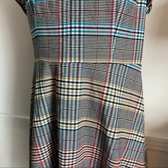 Moulinette Soeurs Anthropologie • Plaid Multi Colored Finley Dress - Picture 8 of 11